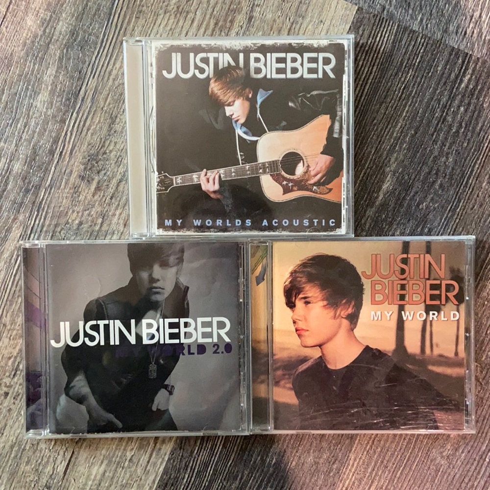 (SOLD) Justin Bieber CDs